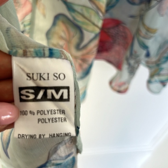 SUKISO WOMEN'S NOMADE KIMONO IN BOTANICA small medium - Picture 8 of 11